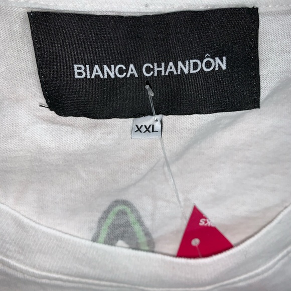 NWT bianca chandon Size 2XL butterfly/love TEE - Picture 2 of 4